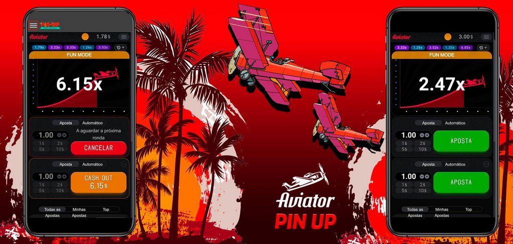 Play Aviator Video Game in Pin Up Casino site