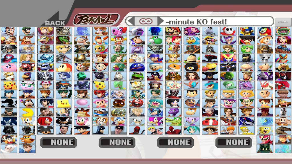 Super Hit Bros. Melee es un videojuego de combate multijugador